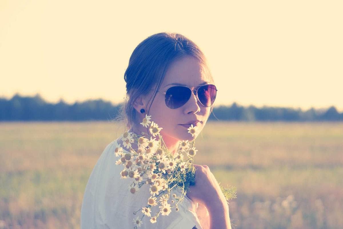 The meadow was awash with wildflowers